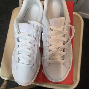 Nike Court Royale White Sneakers Brand New With Box